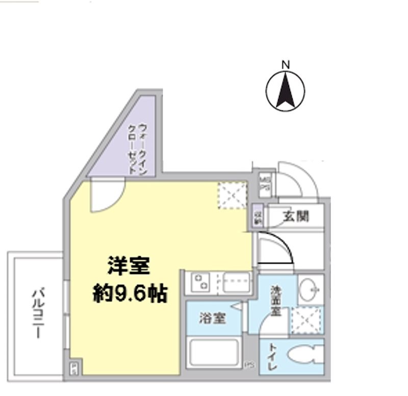 Liberte町屋 間取り図