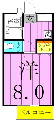 サニーコート 間取り図
