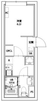 TheNest南千住 間取り図