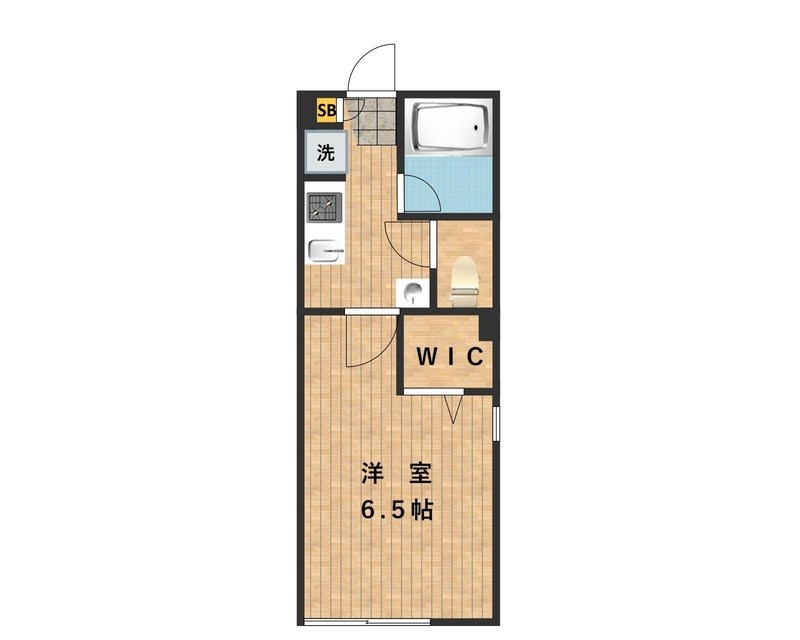 ルミノソ小台 間取り図