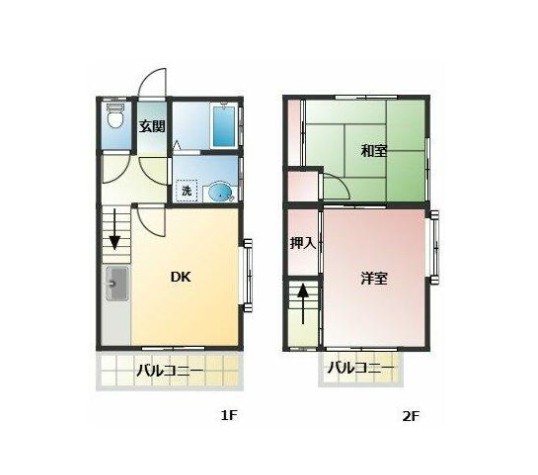 テニメント逆井 間取り