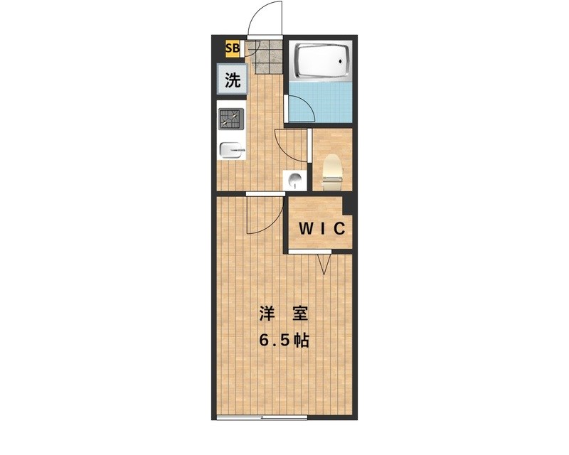 ルミノソ小台 間取り図