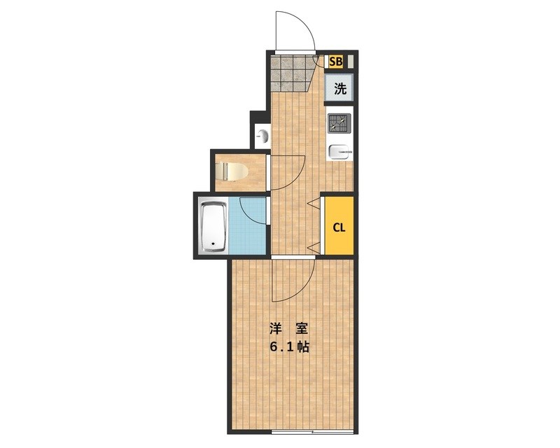 ルミノソ小台 間取り図