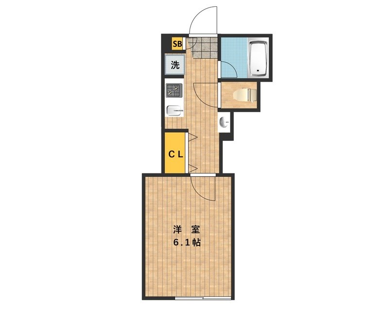 ルミノソ小台 間取り図
