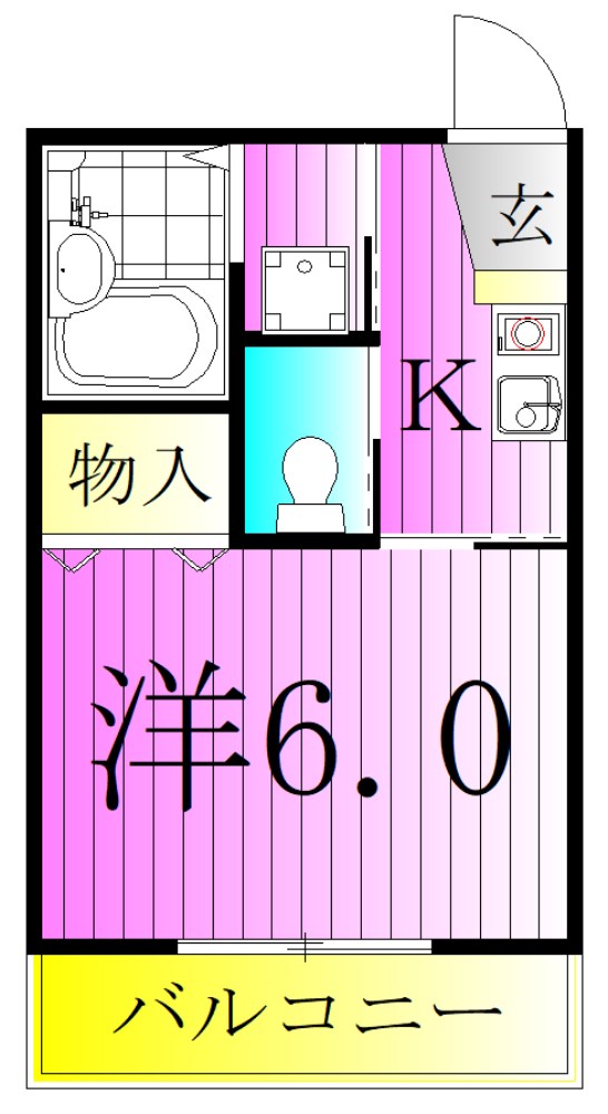 エールシャンブル 間取り図