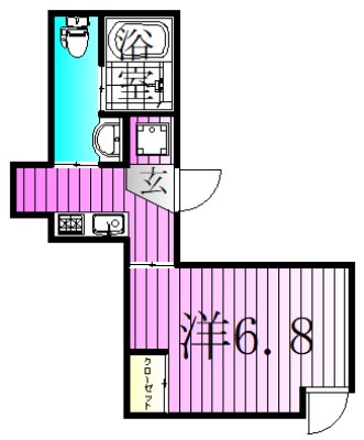 アリビオ西新井 間取り図