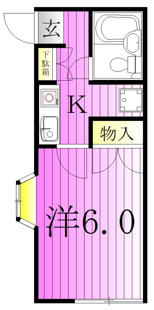 ハイム3 間取り図