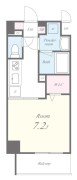 コンフォース堀切 間取り図