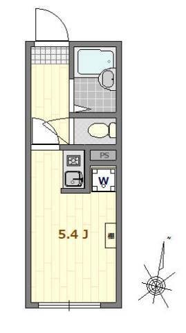 ノーザンロード北千住２ 間取り図