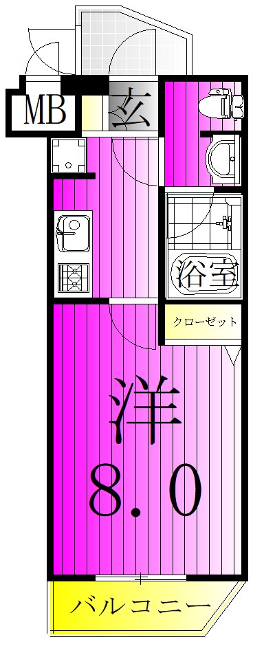 RELUXIA綾瀬Ⅱ 間取り図