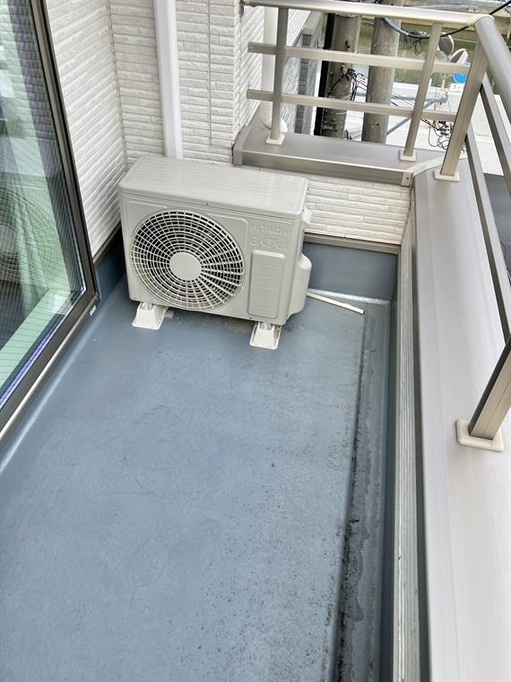 南花畑戸建 ベランダ