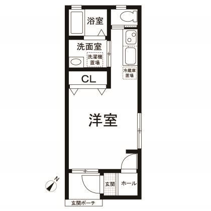 葛飾区金町５丁目賃貸 間取り図