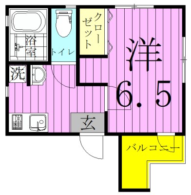 NS-GATE 青井 second stage 間取り図