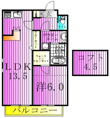 Mia・Casa～ミア・カーサ～ 間取り図