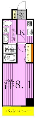 ＲＥＡＬＩＺＥ千住大橋 間取り図