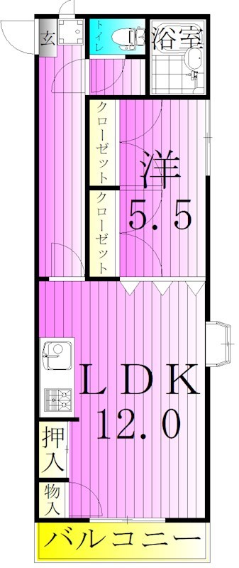 エルシェアート 間取り図