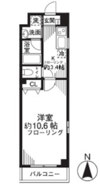 グレースコート東日暮里 間取り図