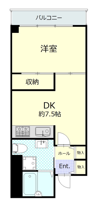 リリオ壱番館 間取り図