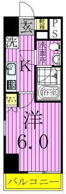リヴシティ綾瀬ＷＥＳＴ 間取り図