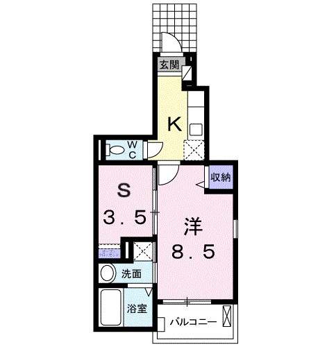 パリス・デイジー  間取り図