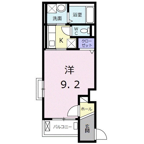 フェリオコーポ 間取り図