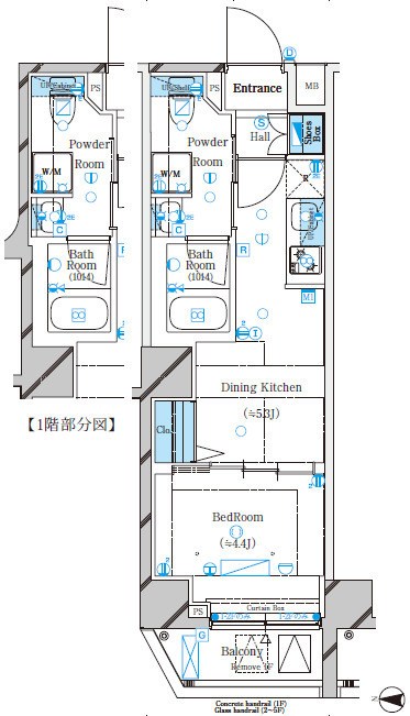 ガリシア北綾瀬Ⅱ 間取り図