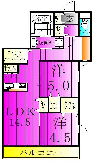 クレスト  間取り