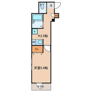 四つ木エスコート8 間取り図