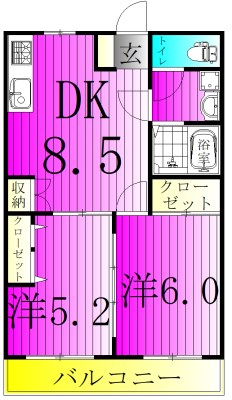 サイワハイツ 間取り
