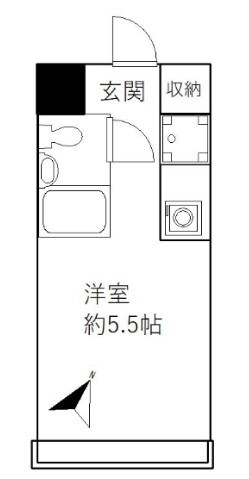 セレスティン我孫子 302号室 間取り