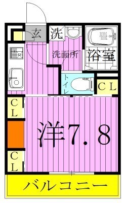リブリ・アスター西新井 間取り図