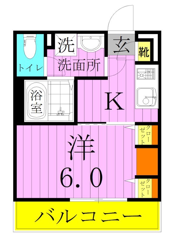 リブリ・fineⅡ 間取り図