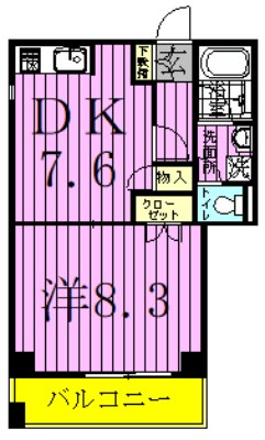 エクセレント 間取り図