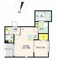 ハーモニーテラス栗原Ⅲ 間取り