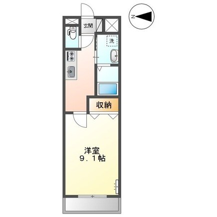 Maple garden  502号室 間取り