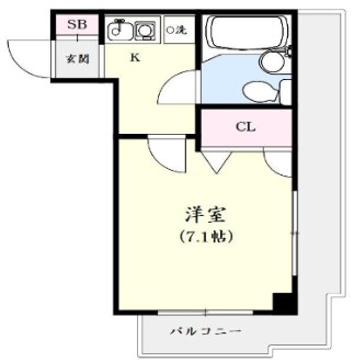 パレ・ドール柏Ⅱ 203号室 間取り