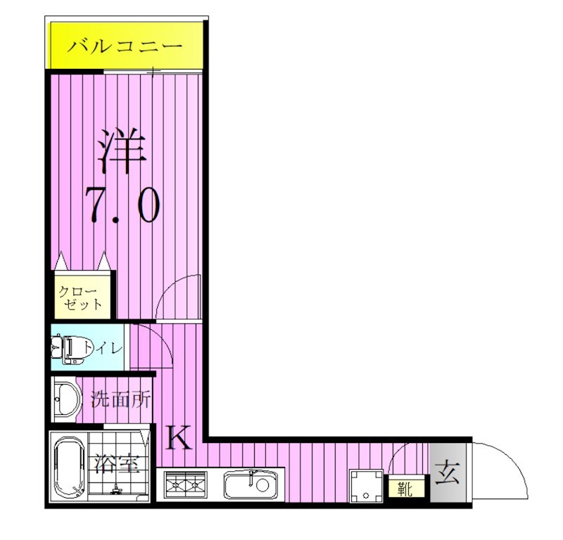 クルール　エスポワール　ネオ 間取り図