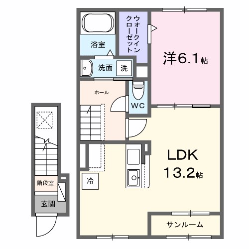 フォンテ　リチェッタ 間取り図