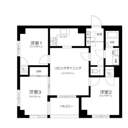 成加パラシオン 間取り図