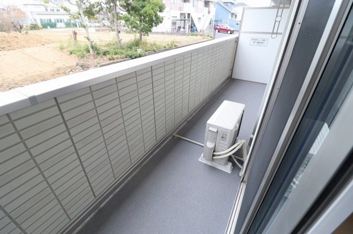 コンフォールクレール ベランダ