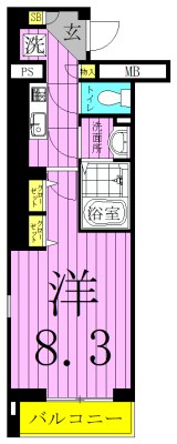 WING(ウイング） 間取り図