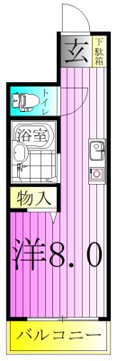 パークヒル舎人 間取り図