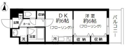 サニーコート東綾瀬 間取り図