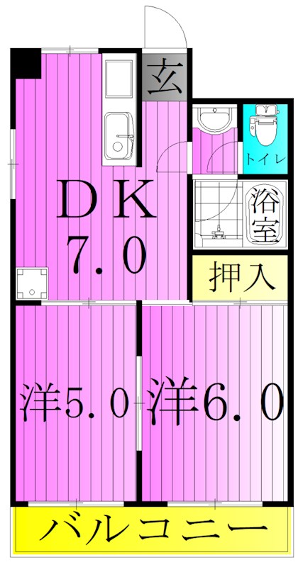 ラ・ブランシュ 間取り図