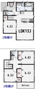 コンフォールⅣ  間取り