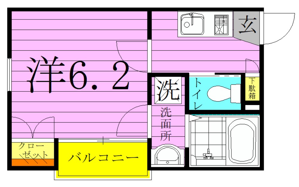 エル・ドラード 間取り図
