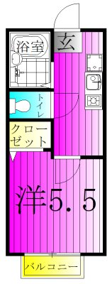 エステートピア大村 間取り