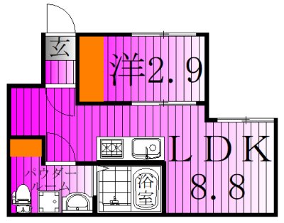 ｖｉｎｏｓｉｔｙ　柏Ⅱ 間取り