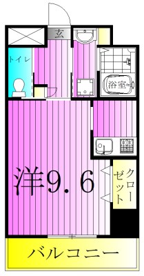 リテラス町屋 間取り図