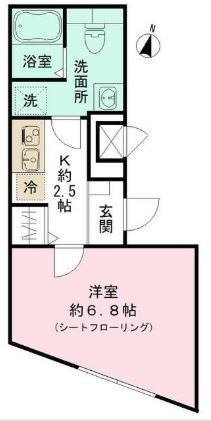 ＢＲＩＯ亀有 間取り図